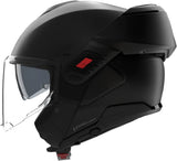 Flip-Up Travelling Motorcycle Helmet Nolan N120-1 Black / Flat Classico 302 Size Xs