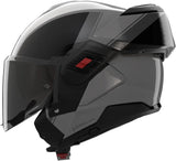 Flip-Up Travelling Motorcycle Helmet Nolan N120-1 Grey / Black Verniciatura Speciale 355 Size Xxs