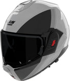 Flip-Up Travelling Motorcycle Helmet Nolan N120-1 Grey / Black Verniciatura Speciale 355 Size S