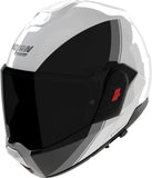 Flip-Up Travelling Motorcycle Helmet Nolan N120-1 Pearl / Black / Grey Verniciatura Speciale 356 Size Xl