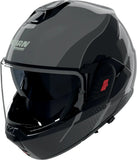 Flip-Up Travelling Motorcycle Helmet Nolan N120-1 Lava Grey / Black / Anthracite Fluente 361 Size L