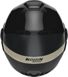 Flip-Up Travelling Motorcycle Helmet Nolan N120-1 Black / Anthracite / Grey Green / Ivory Blocco 358 Size M