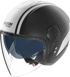 Urban Commuting Motorcycle Helmet Nolan N20-2 Visor Black / White Dolce Vita 347 Size Xs