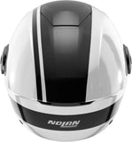 Urban Commuting Motorcycle Helmet Nolan N20-2 Visor White / Black Dolce Vita 348 Size Xxl