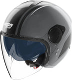 Urban Commuting Motorcycle Helmet Nolan N20-2 Visor Lava Grey / Black Dolce Vita 351 Size Xl