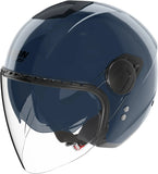 Urban Commuting Motorcycle Helmet Nolan N20-2 Visor Deep Blue Classico Nobile 312 Size L