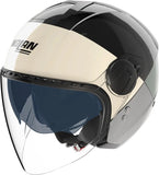 Urban Commuting Motorcycle Helmet Nolan N20-2 Visor Black / Red / Anthracite / White Blocco 354 Size S