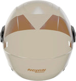 Urban Commuting Motorcycle Helmet Nolan N20-2 Visor Ivory / Ochre Impeto 343 Size Xxl