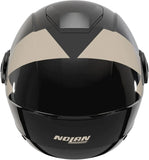 Urban Commuting Motorcycle Helmet Nolan N20-2 Visor Black / Ivory Impeto 344 Size M