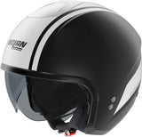 Urban Commuting Motorcycle Helmet Nolan N20-2 Black / White Dolce Vita 349 Size M