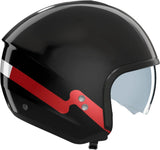 Urban Commuting Motorcycle Helmet Nolan N20-2 Black / Italy Zefiro 342 Size Xs