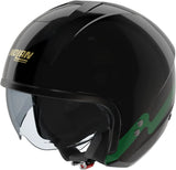 Urban Commuting Motorcycle Helmet Nolan N20-2 Black / Italy Zefiro 342 Size Xs