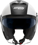 Urban Commuting Motorcycle Helmet Nolan N40-5 06 Black / White / Checkers Bellavista 341 Size M