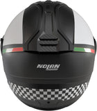 Urban Commuting Motorcycle Helmet Nolan N40-5 06 Black / White / Checkers Bellavista 341 Size S