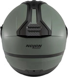 Urban Commuting Motorcycle Helmet Nolan N40-5 06 Grey Green Classico Nobile 337 Size L