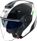 Urban Commuting Motorcycle Helmet Nolan N40-5 06 White / Black / Italy Integro 342 Size Xs