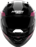 Full-Face Speeding Motorcycle Helmet Nolan N60-6 Black / Fuchsia Sincrono 354 Size S