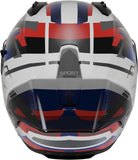 Full-Face Speeding Motorcycle Helmet Nolan N60-6 Sport White / Blue / Red Corsa 355 Size L
