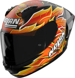 Full-Face Speeding Motorcycle Helmet Nolan N60-6 Sport Black / Red / Orange / Yellow Replica Iannone 360 Size Xxs