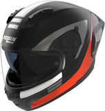 Full-Face Speeding Motorcycle Helmet Nolan N60-6 Sport Black / Orange Contrasto 357 Size Xxl