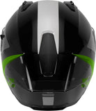 Full-Face Speeding Motorcycle Helmet Nolan N60-6 Sport Black / Fluo Green Contrasto 358 Size L