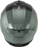 Full-Face Speeding Motorcycle Helmet Nolan N80-8 Black / Green Gray Verniciatura Speciale 350 Size M