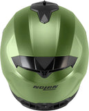 Full-Face Speeding Motorcycle Helmet Nolan N80-8 Green Metal Classico Nobile 336 Size Xxl