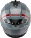 Full-Face Speeding Motorcycle Helmet Nolan N80-8 Blue Gray / Deep Blue / White / Red Incline 352 Size Xxl