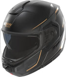 Flip-Up Travelling Motorcycle Helmet Nolan N90-3 06 Black / Anthracite / Gold Sincrono 351 Size Xl