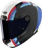 Full-Face Speeding Motorcycle Helmet Nolan X-804 Rs Ultra Carbon Carbon / White / Blue / Red Gemini 364 Size M