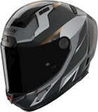 Full-Face Speeding Motorcycle Helmet Nolan X-804 Rs Ultra Carbon Carbon / Black / Grey / Gold Lesmo 361 Size M