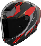 Full-Face Speeding Motorcycle Helmet Nolan X-804 Rs Ultra Carbon Carbon / Red / Grey / Gold Lesmo 362 Size S
