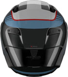 Full-Face Speeding Motorcycle Helmet Nolan X-804 Rs Ultra Carbon Carbon / Deep Blue / Light Blue / Red Piega 366 Size Xs